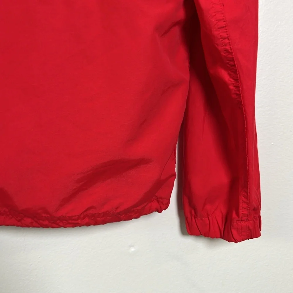 LL Bean Vintage Made in USA Pullover Windbreaker‎ in Red size medium